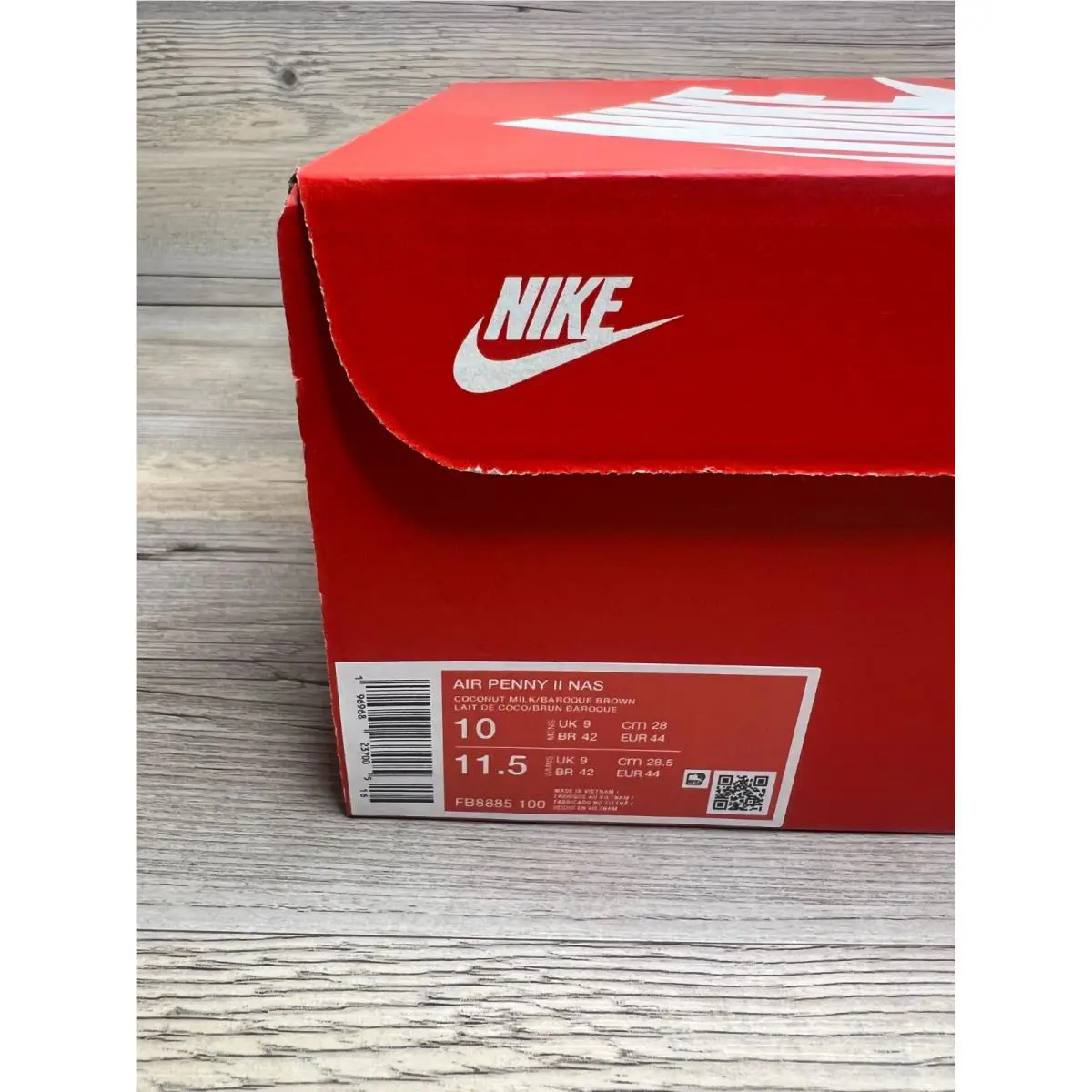 Nike shoes - Nike Air Penny - Air Penny - FB8885-100 - Brown (UPC: 196968236985) 8