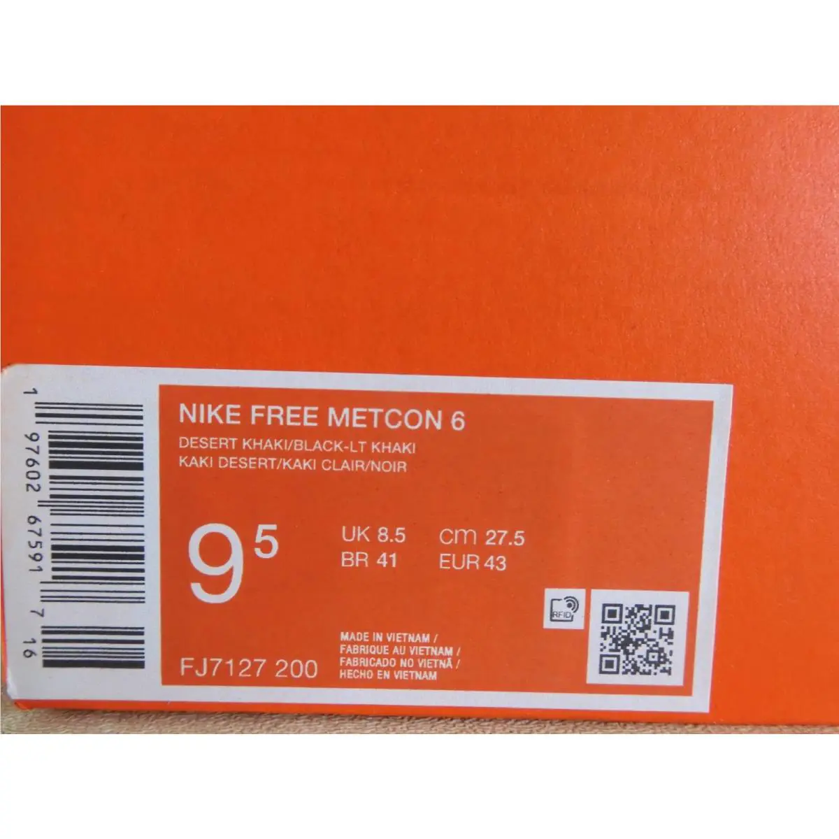 Nike shoes - Nike Free Metcon 6 - Free Metcon - FJ7127-200 - Brown (UPC: 197602675917) 6
