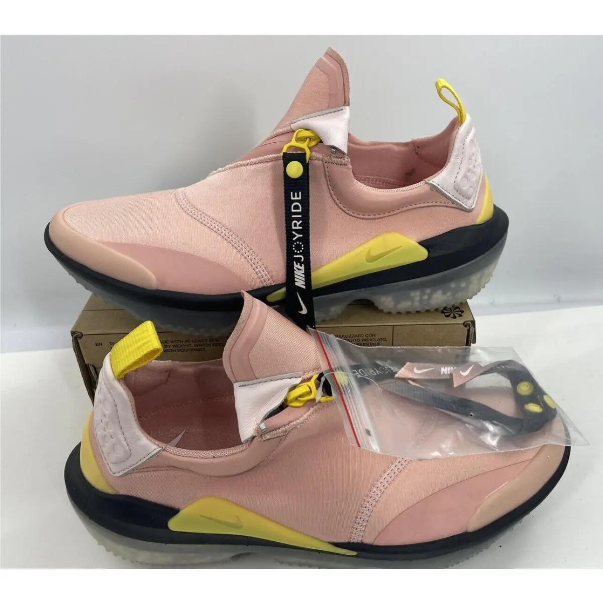 Joyride Optik Coral Stardust Pink Women Running Shoes AJ6844-600 Size 7.5 by Nike