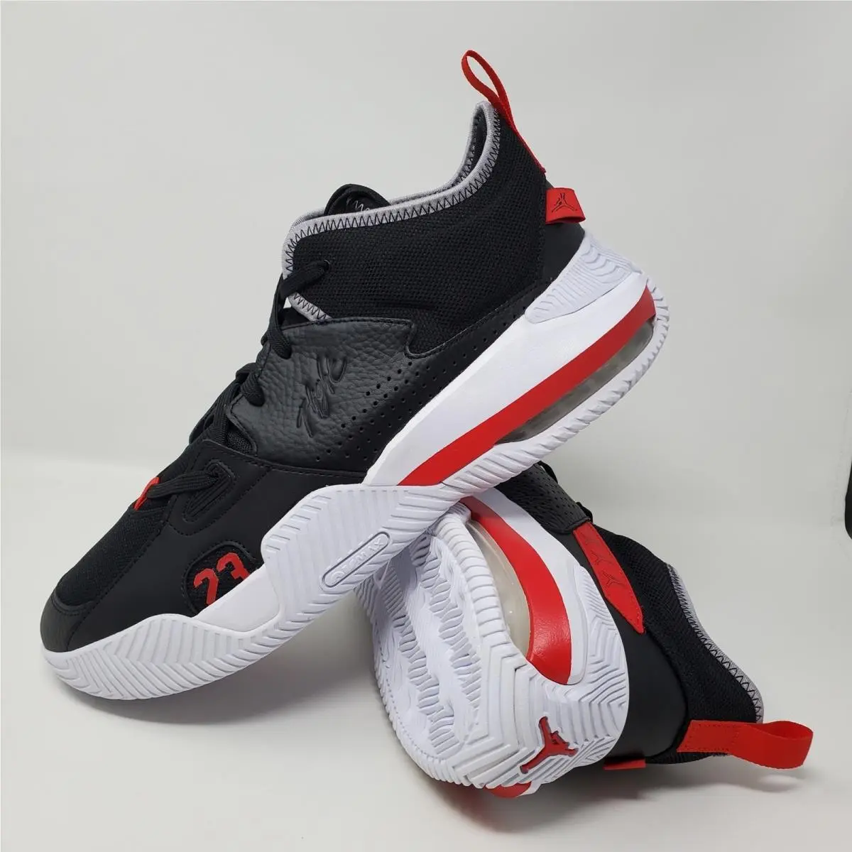 Nike Air Jordan Stay Loyal 2 Men`s Size 13 Black University Red DQ8401-006