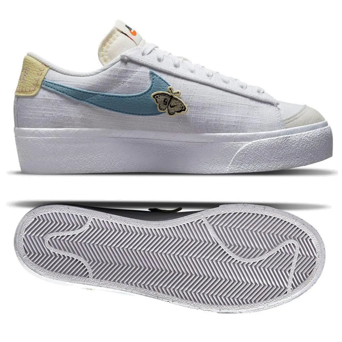 Nike W Blazer Low Platform SE Next Nature Air Sprung DJ6376-100 Women`s Sz 10.5
