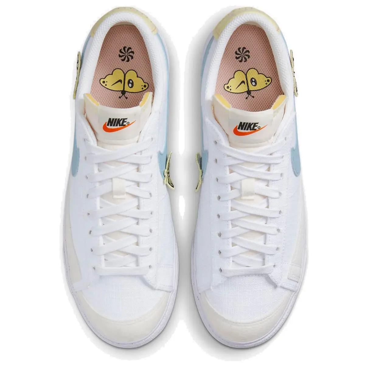 Nike shoes - Nike Blazer Low Platform SE Next Nature - DJ6376-100 - White/Pink Oxford/Pale Ivory/Boarder Blue (UPC: 195866292000) 2
