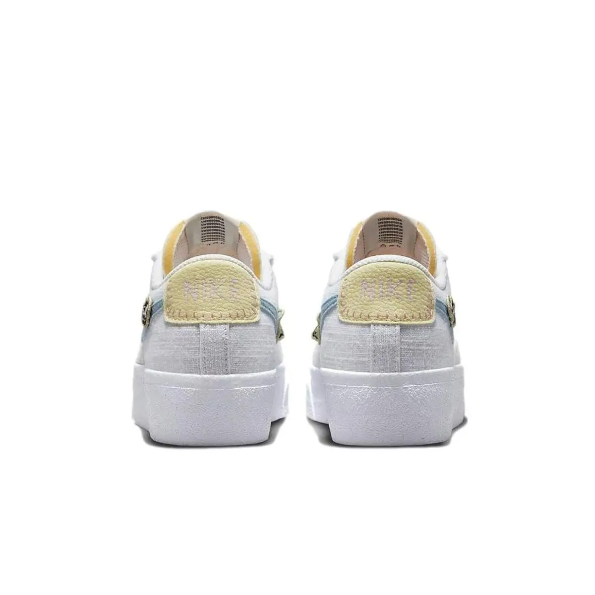 Nike shoes - Nike Blazer Low Platform SE Next Nature - DJ6376-100 - White/Pink Oxford/Pale Ivory/Boarder Blue (UPC: 195866292000) 3