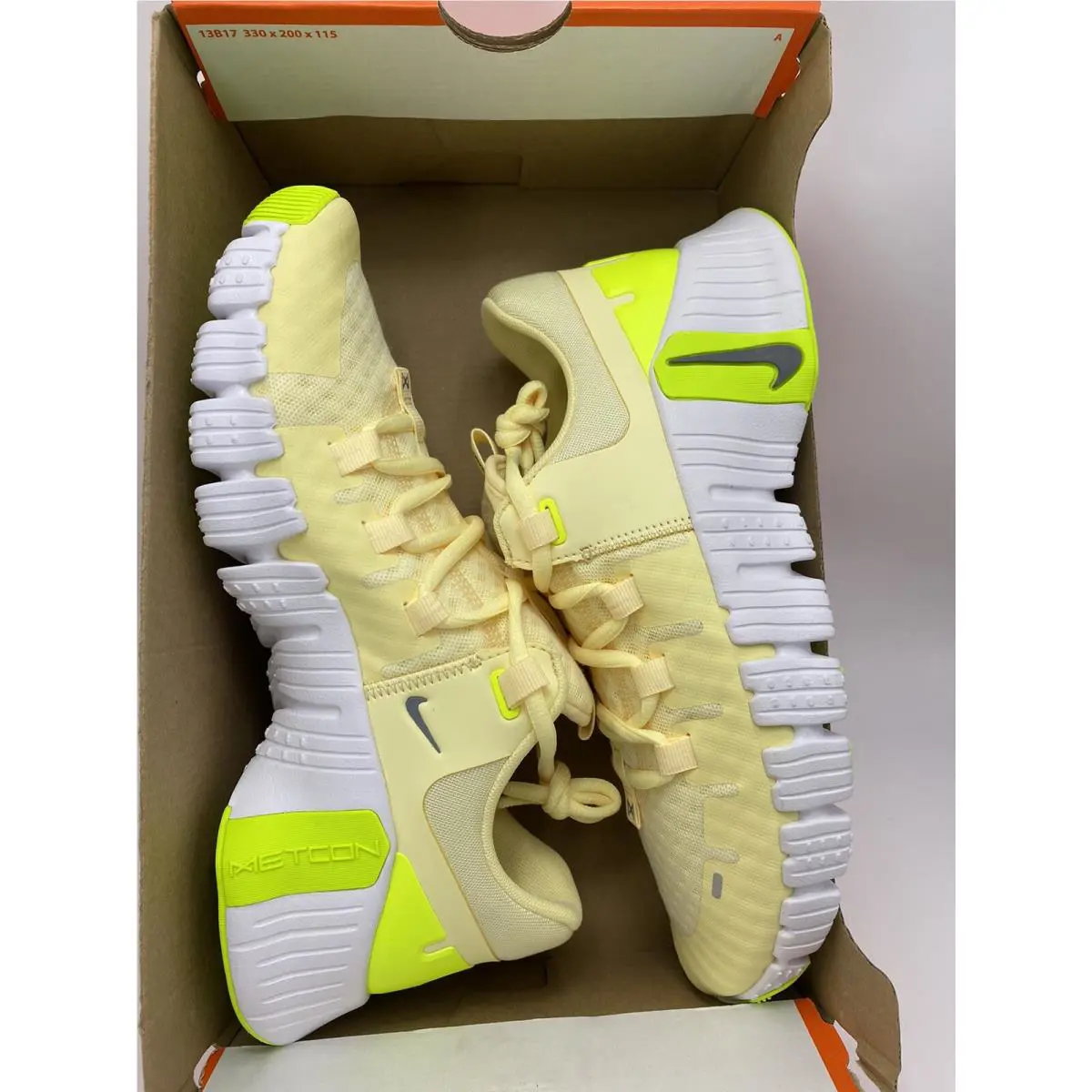 Nike shoes - Nike Free Metcon - Free Metcon - DV3950 800 - Citron Tint/Cool Grey-Volt (UPC: 196604191760) 5