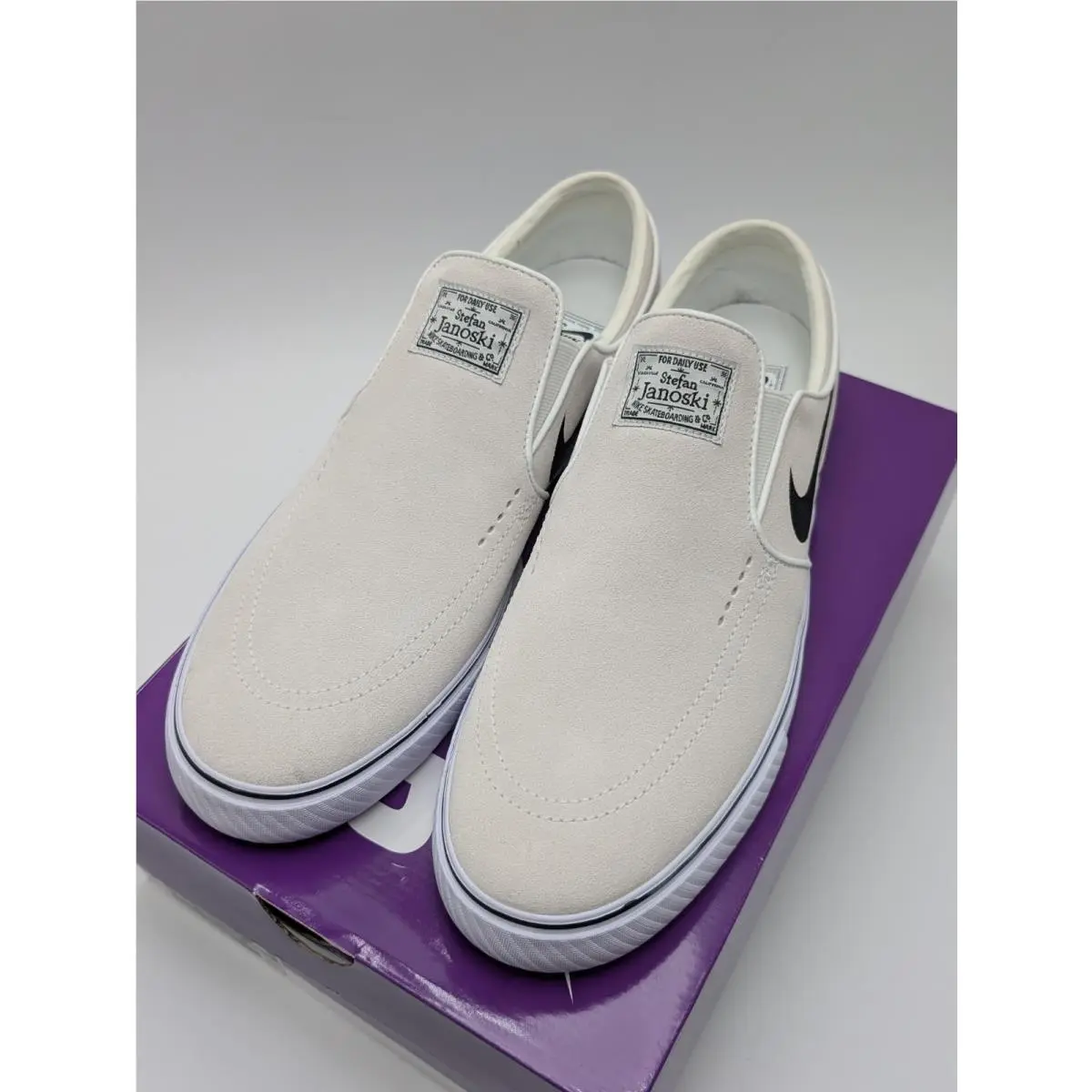 Nike shoes - Nike SB Janoski+ Slip FN5893-100 - FN5893-100 - White (UPC: 197593992055) 0