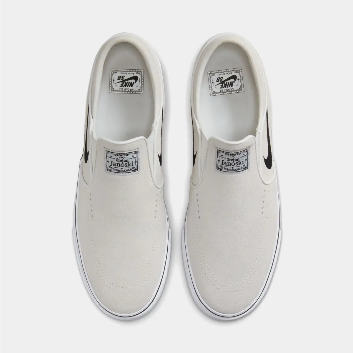 Nike shoes - Nike SB Zoom Stefan Janoski+ Slip - FN5893-100 - White 2