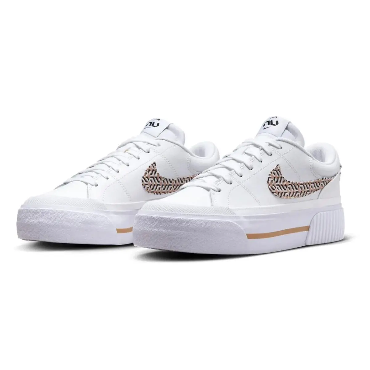 Nike Court Legacy Lift Womens Size 11 Shoes FD0558 100 White Hemp - White