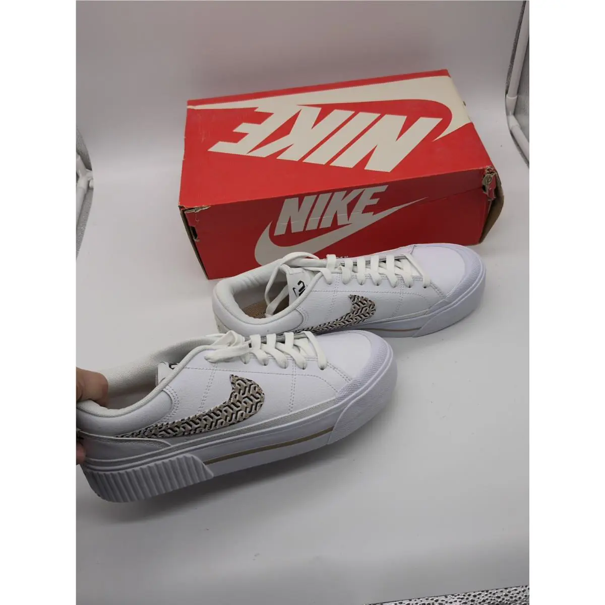 Nike shoes - Nike Court Legacy Lift - Court Legacy Lift - FD0558-100 - White 3