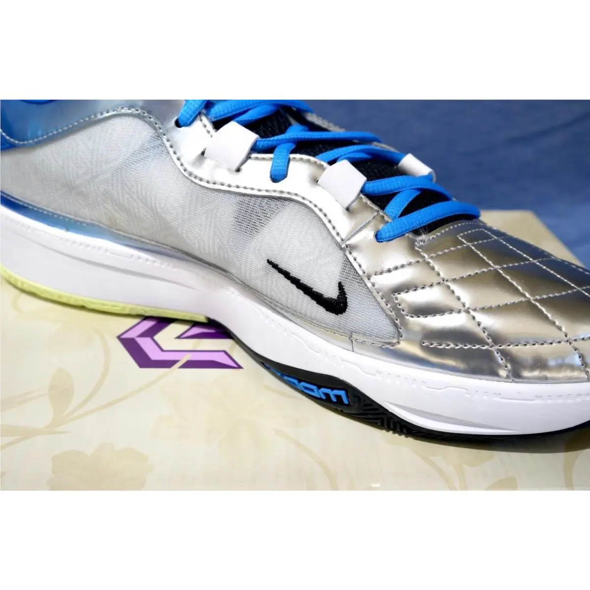 Nike shoes - FREAK 5 - FREAK - DX4985-402 - Blue,Silver,Black 13