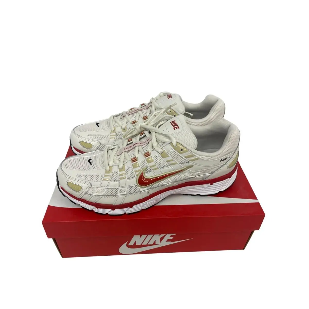 Nike shoes - Nike P-6000 - CD6404-015 - Phantom/White/Black/Dragon Red 0
