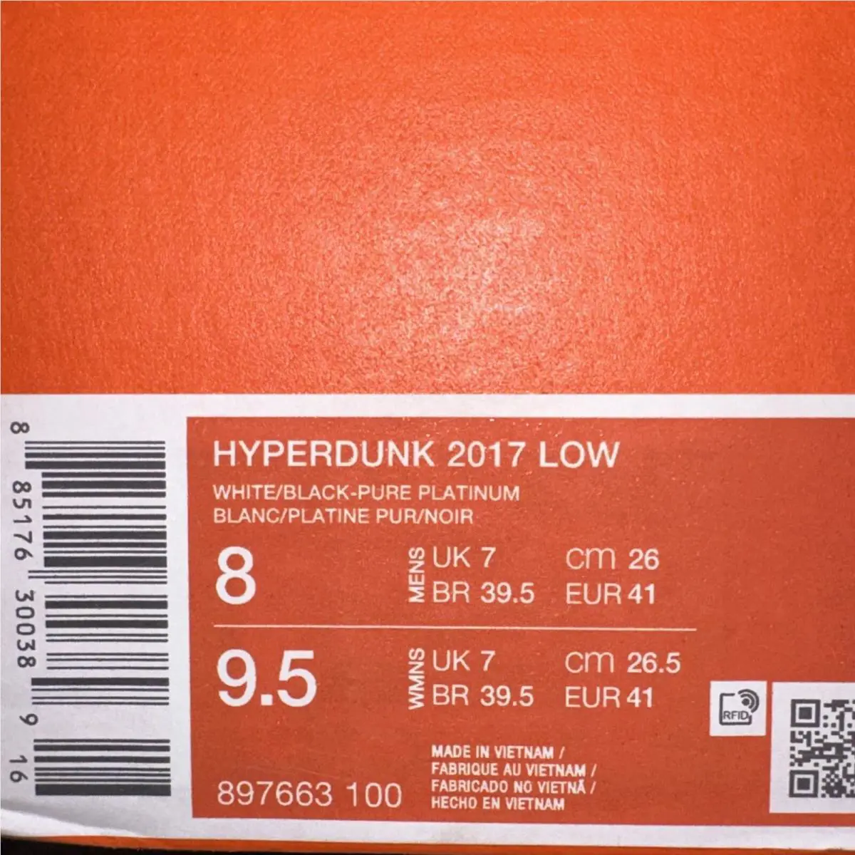 Nike shoes - Nike Hyperdunk 2017 - Hyperdunk - 897663 100 - White 4
