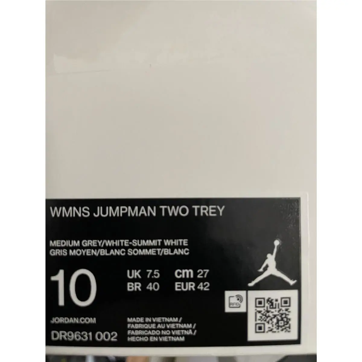 Nike shoes - Nike Jumpman Two - Jumpman Two - DR9631-002 - Gray (UPC: 0196151822766) 9