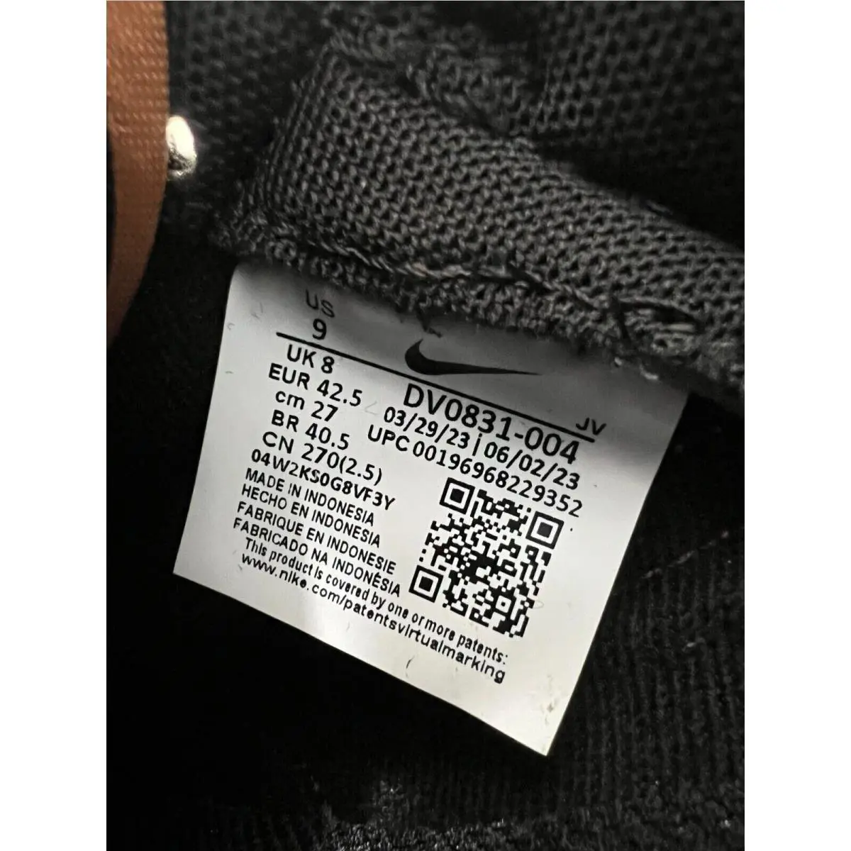 Nike shoes - Nike Dunk Low Retro - Dunk Low Retro - DV0831-004 - Black 9