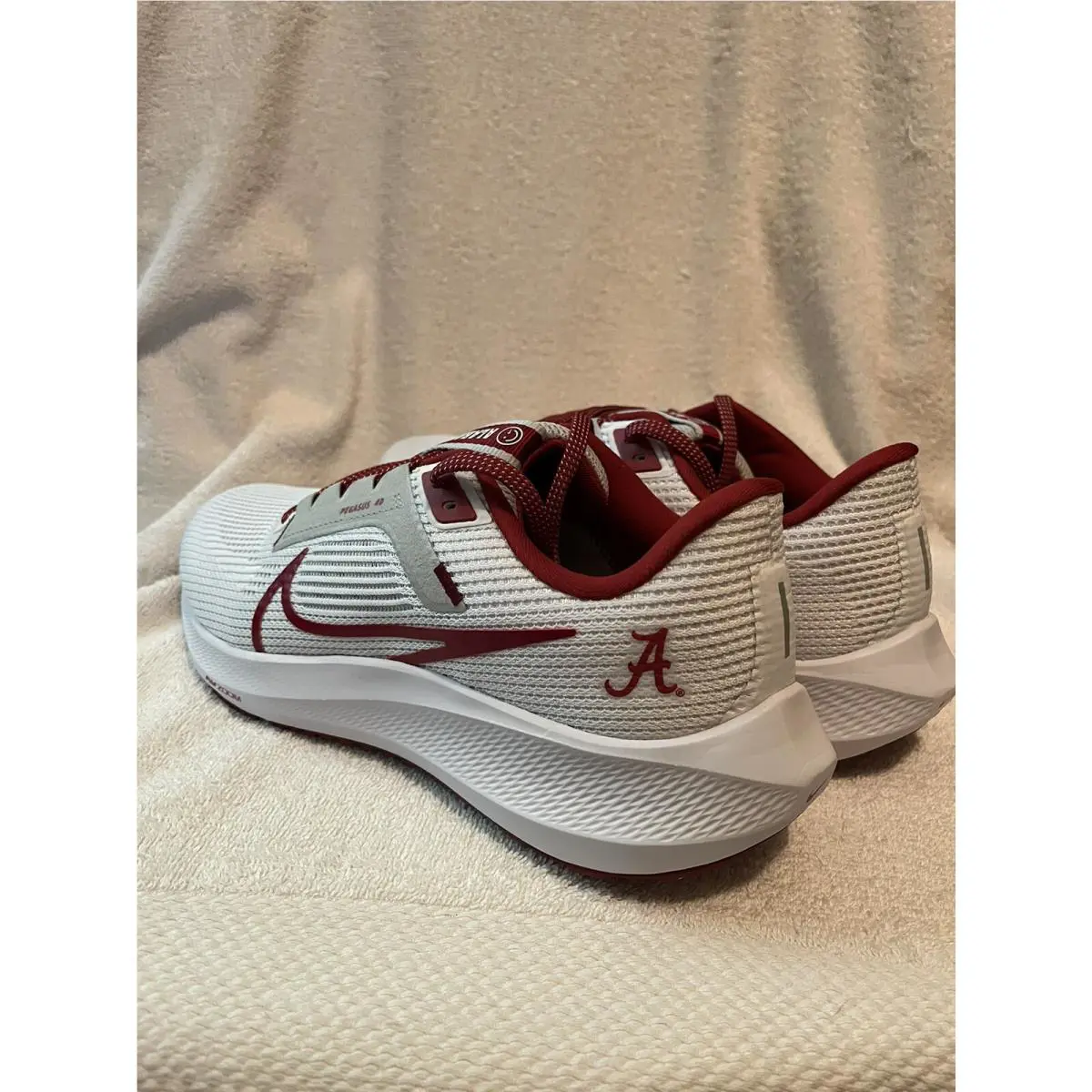 Nike shoes - Nike Zoom Pegasus - Zoom Pegasus - DZ5972-100 - White/Crimson (UPC: 196609359271) 3