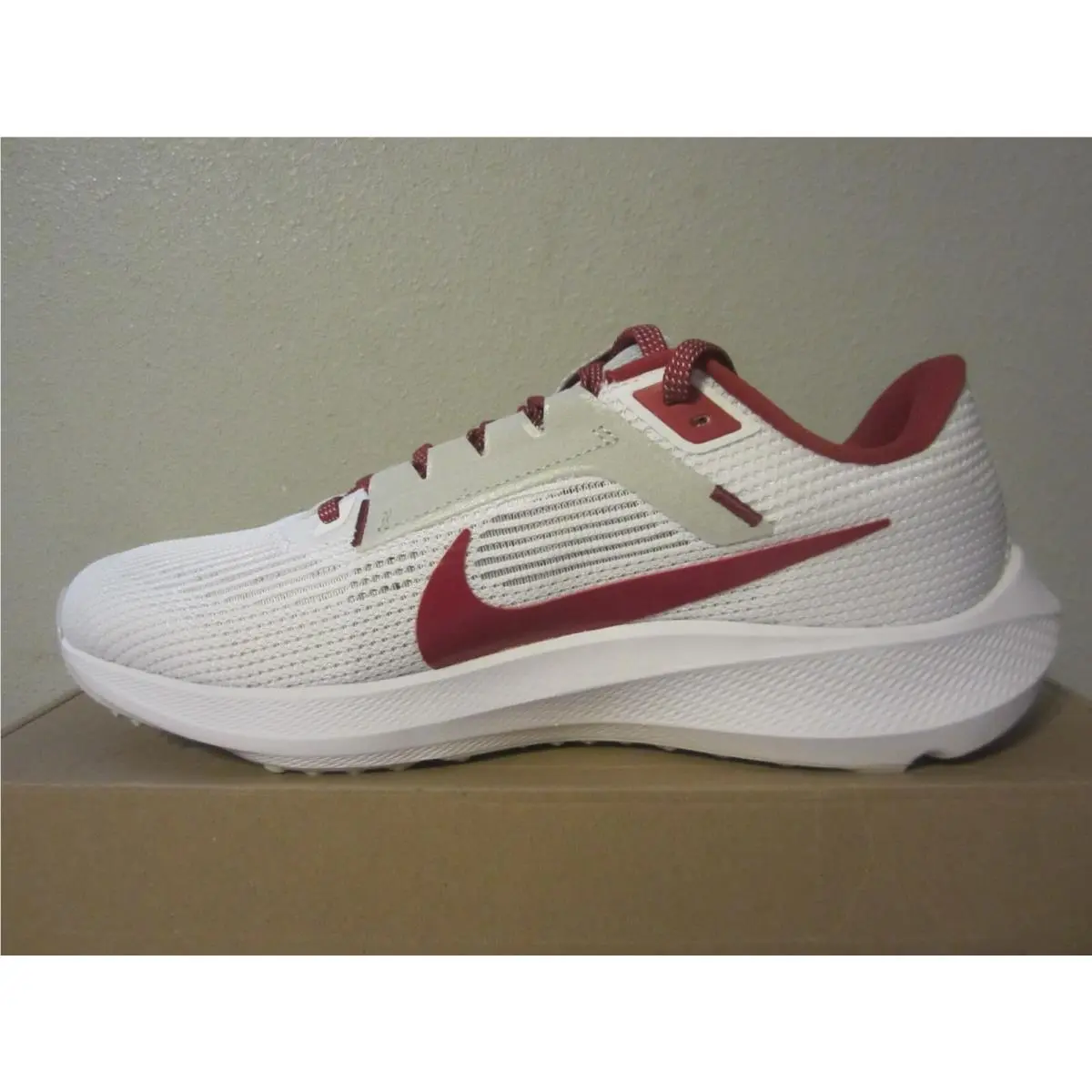 Nike shoes - Nike Zoom Pegasus - Zoom Pegasus - DZ5972-100 - White/Crimson (UPC: 196609359271) 8