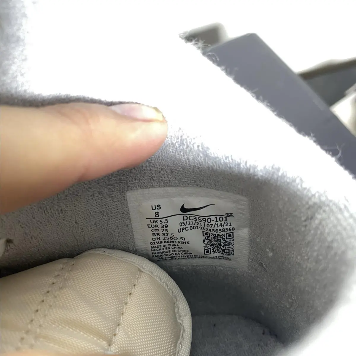 Nike shoes - Nike Air Force 1 Sculpt - DC3590-101 - Summit White, Silver 8