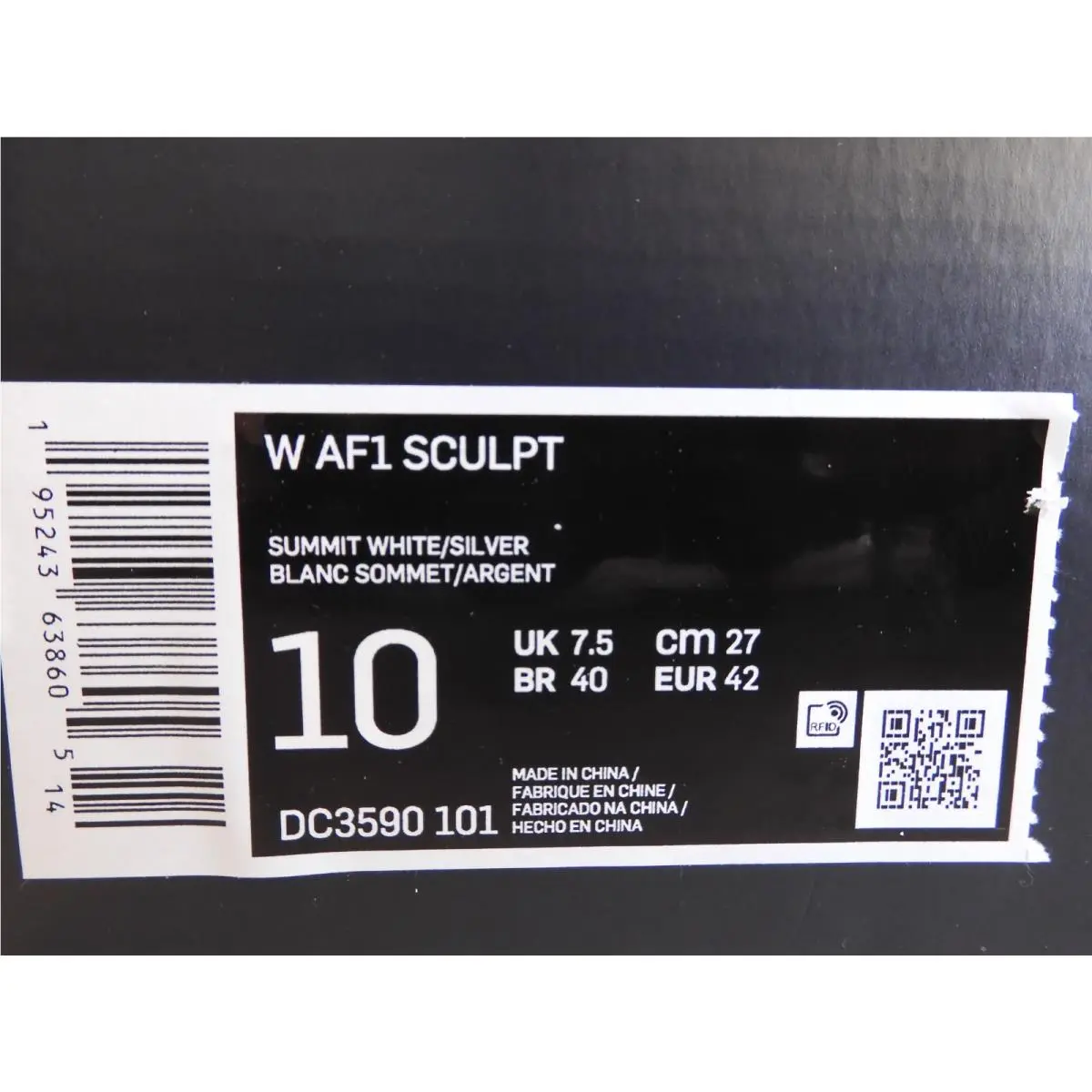 Nike shoes - Nike Air Force 1 - Air Force - DC3590101 - White (UPC: 195243638582) 3