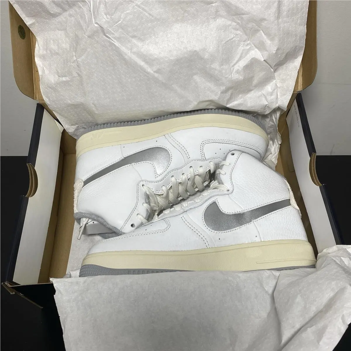 Nike shoes - Nike Air Force 1 Sculpt - DC3590-101 - Summit White, Silver 0