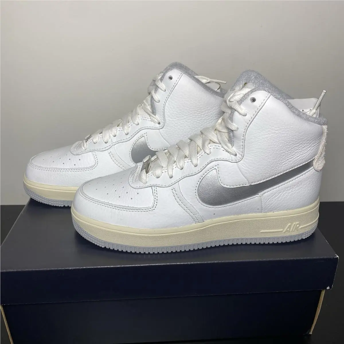 Nike shoes - Nike Air Force 1 Sculpt - DC3590-101 - Summit White, Silver 3