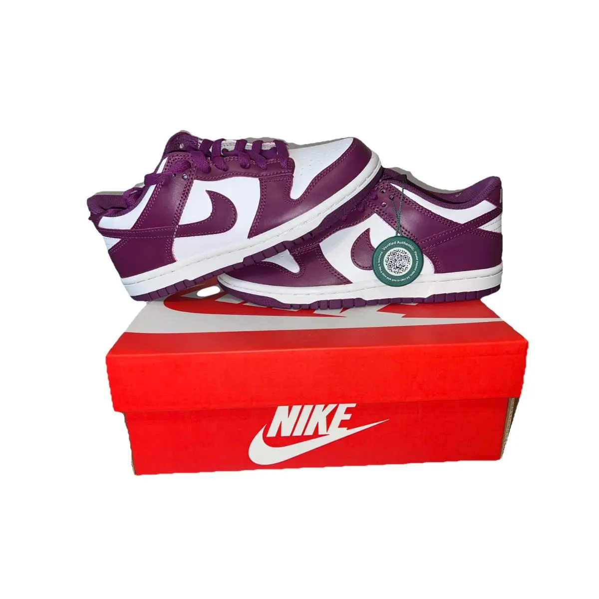 Nike Dunk Low GS Viotech Purple Sneakers FB9109-110 Size 4y