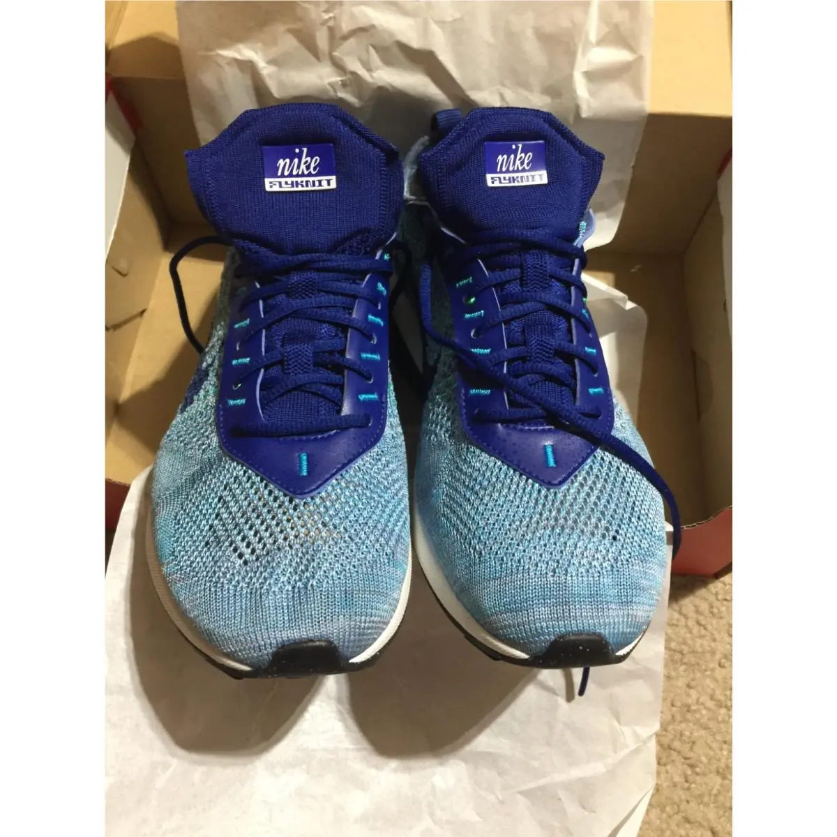 Nike shoes - Nike Air Max Flyknit Racer - FD2765-400 - Blue (UPC: 196155087277) 2