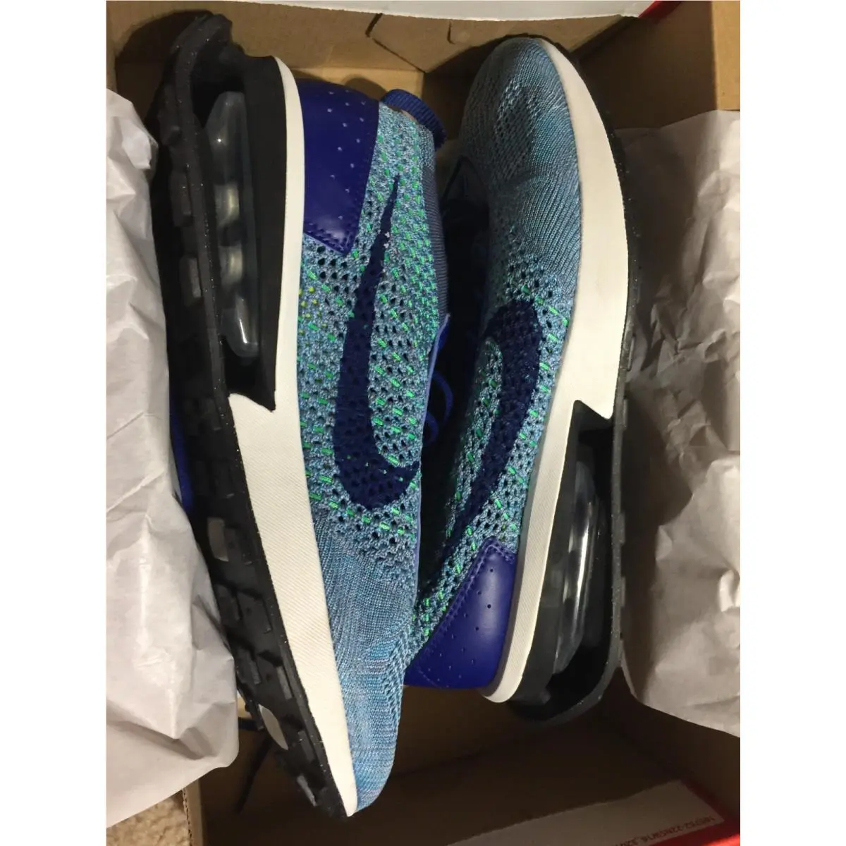 Nike shoes - Nike Air Max Flyknit Racer - FD2765-400 - Blue (UPC: 196155087277) 0