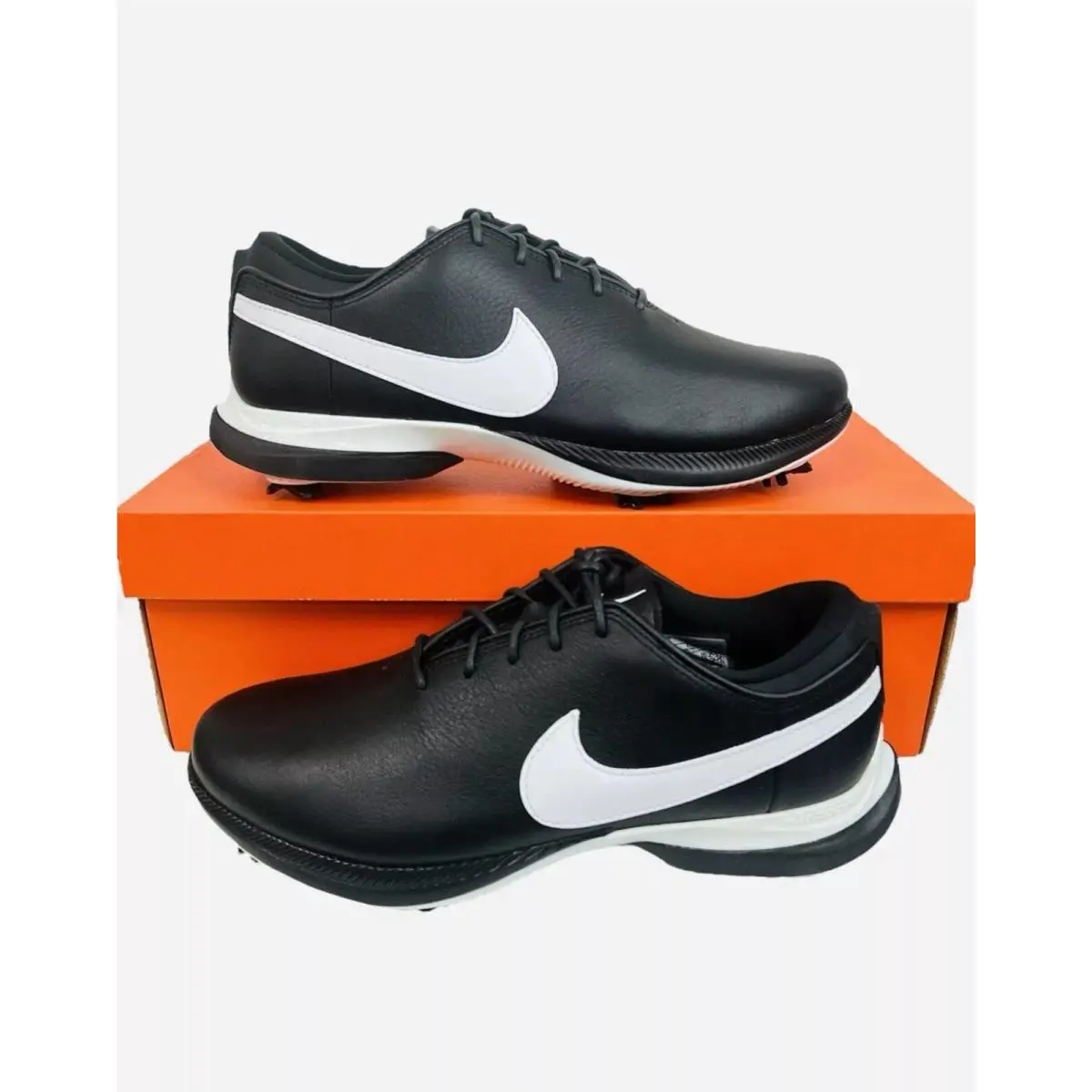 Nike Air Zoom Victory Tour 2 Golf Shoes Black White Panda DJ6569-001 Mens Sz 8.5