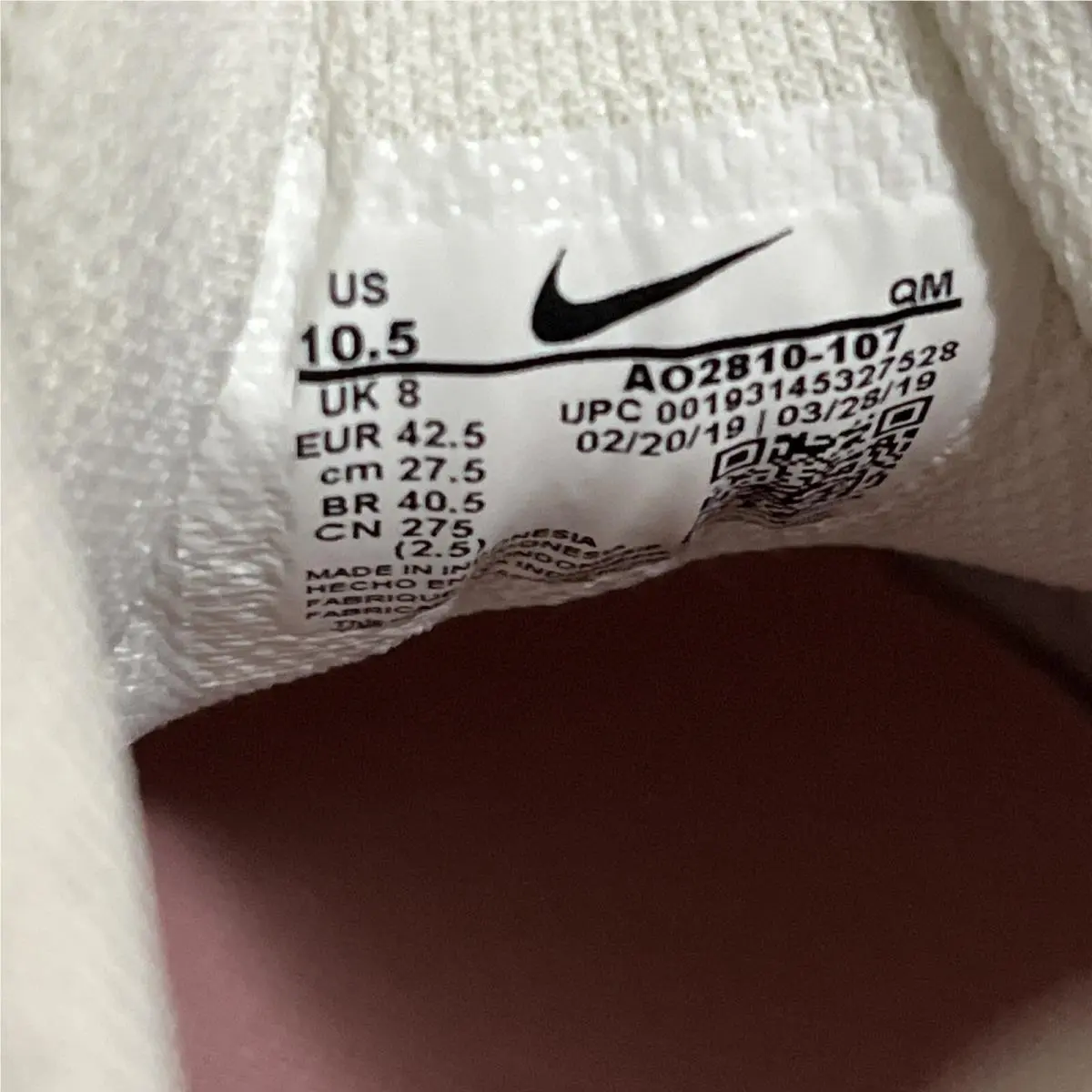 Nike shoes - Nike Court Royale - Court Royale - AO2810-107 - White 6