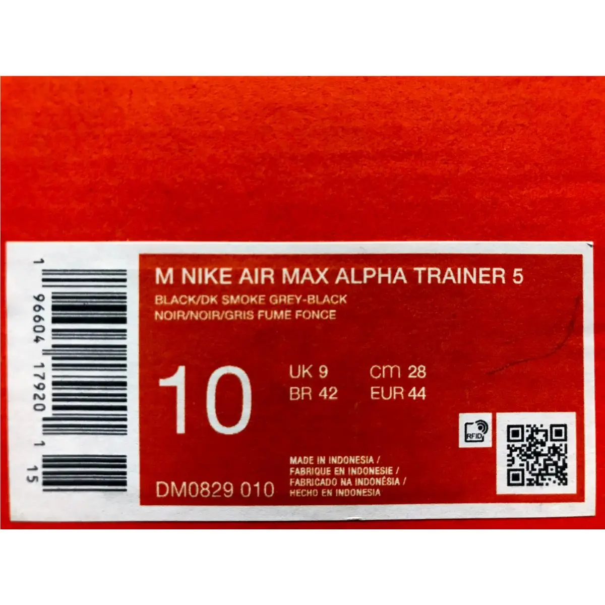 Nike shoes - Nike Air Max Alpha - Air Max Alpha - DM0829-010 - Black (UPC: 196604179201) 3