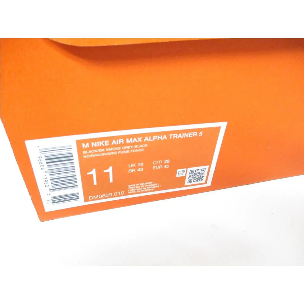 Nike shoes - Nike Air Max Alpha - Air Max Alpha - DM0829-010 - Black (UPC: 196604179188) 7