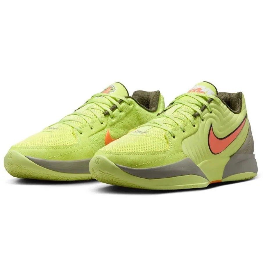 Nike Ja 2 Twelve Time Lemon Twist Total Orange Basketball Shoes FD7328-701 Sz 9