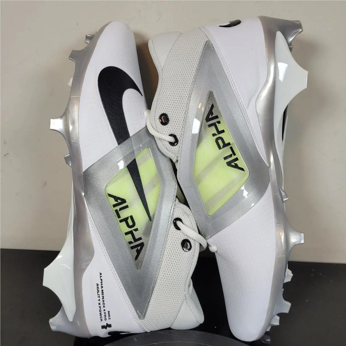 Nike shoes - Nike Alpha Menace 4 Pro - FD7037-100 - White 2