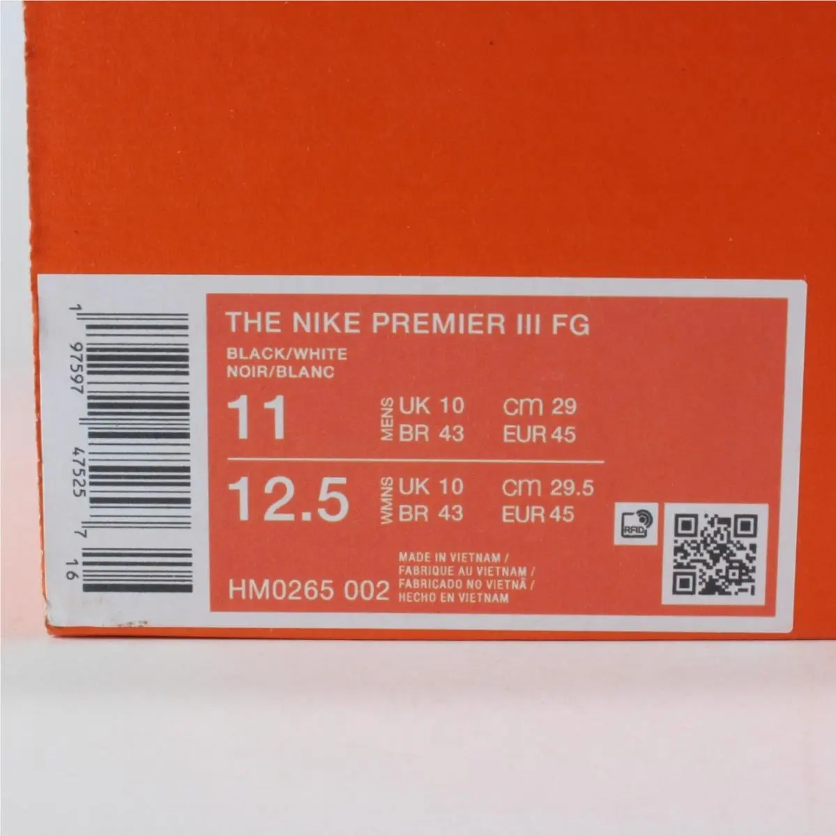 Nike shoes - Nike Premier 3 - Premier - HM0265-002 - Black 9
