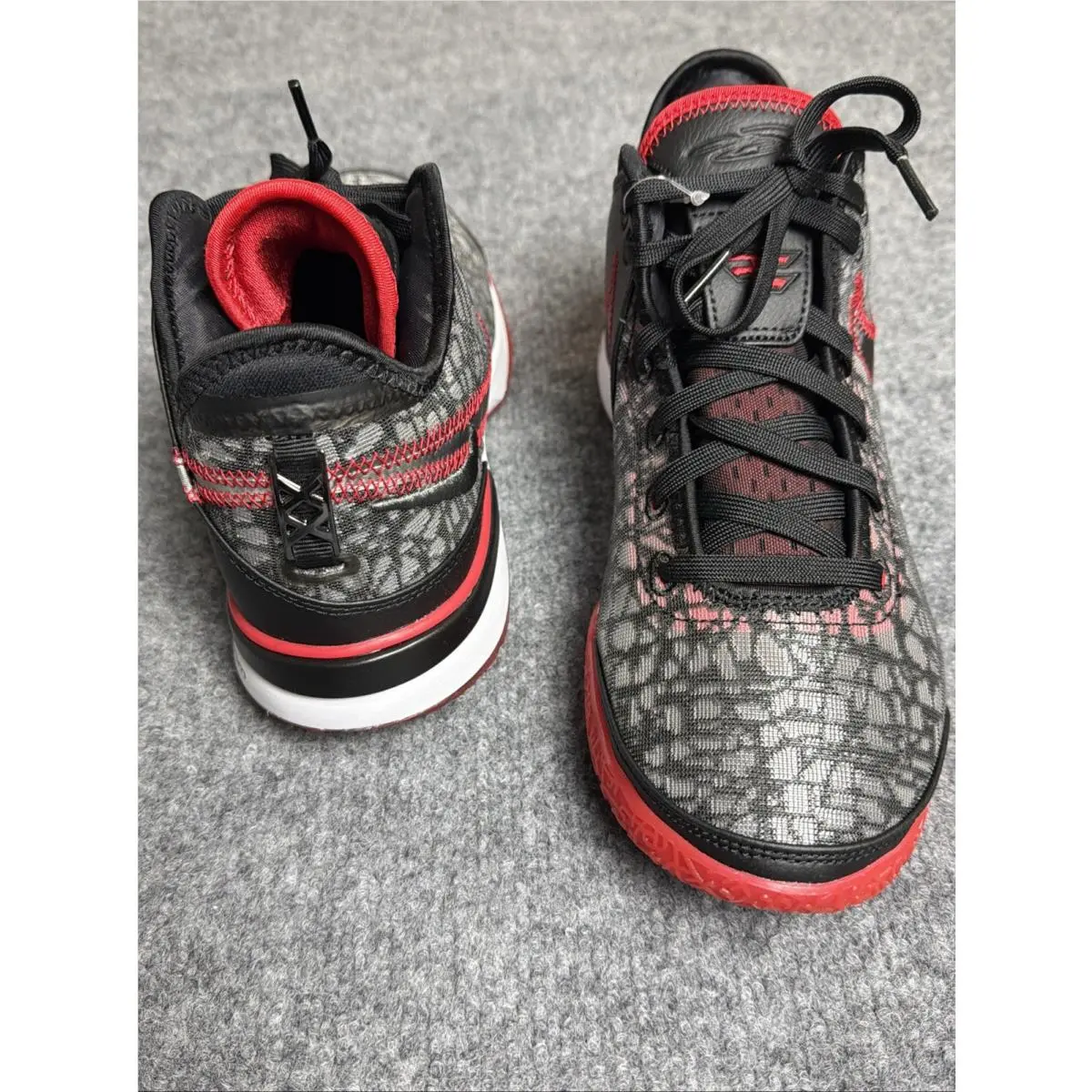 Nike shoes - Nike Zoom LeBron NXXT Gen - DR8784-001 - Black, Manufacturer: Black/White/Black/University Red 2
