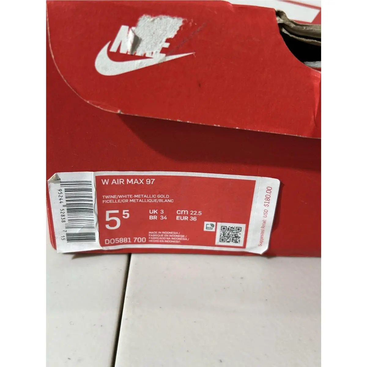 Nike shoes - Nike Air Max 97 - Air Max - DO5881 700 - Gold (UPC: 0195244528387) 5