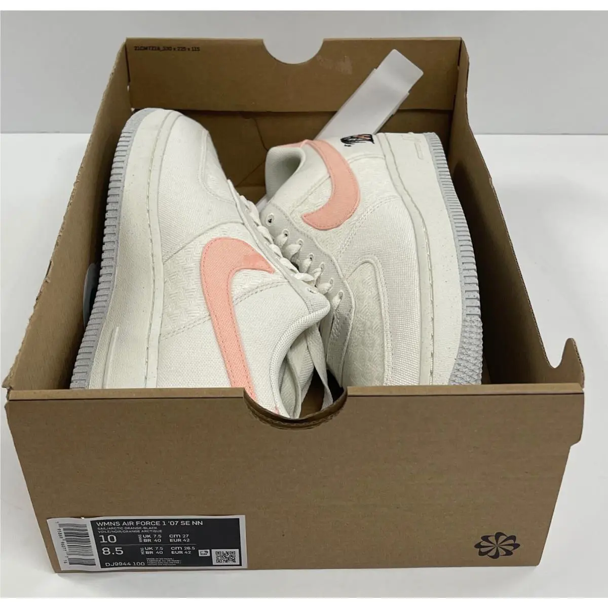 Nike shoes - Nike Air Force 1 `07 SE - DJ9944-100 - Sail (UPC: 195869960753) 9