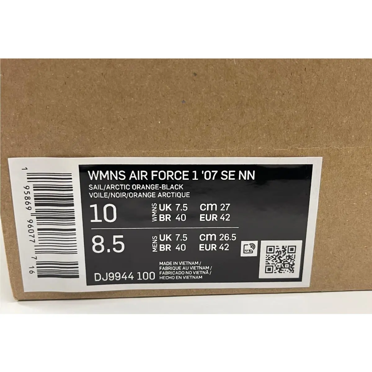 Nike shoes - Nike Air Force 1 `07 SE - DJ9944-100 - Sail (UPC: 195869960753) 8