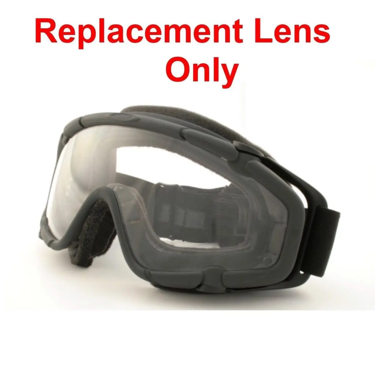 SI Ballistic Goggle Clear Replacement Lens For Oakley Goggles Qty of 5