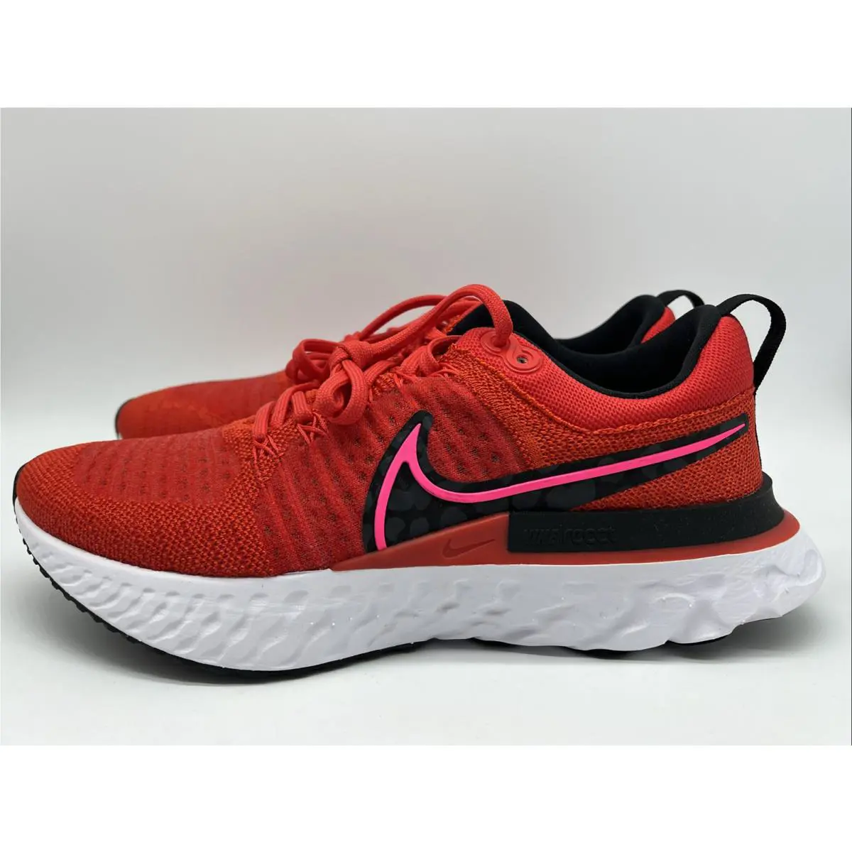Nike shoes - Nike React Infinity Run - React Infinity Run - DM8073-600 - Red, Manufacturer: Chile Red/Black/Dark Smoke Grey/Hyper Pink 0