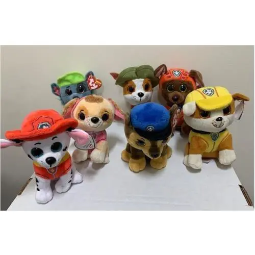 Paw Patrol Set 7 Pieces - Plush Dolls