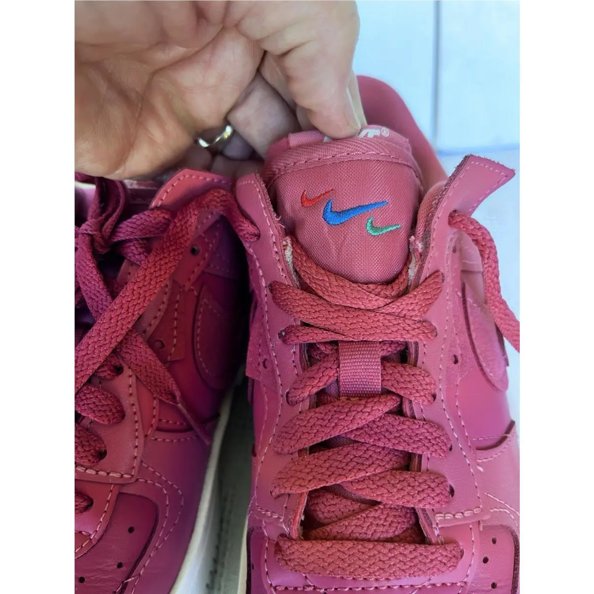 Nike shoes - Nike Air Force 1 - Air Force - DA7024-601 - Archaeo Pink (UPC: 195243636830) 4