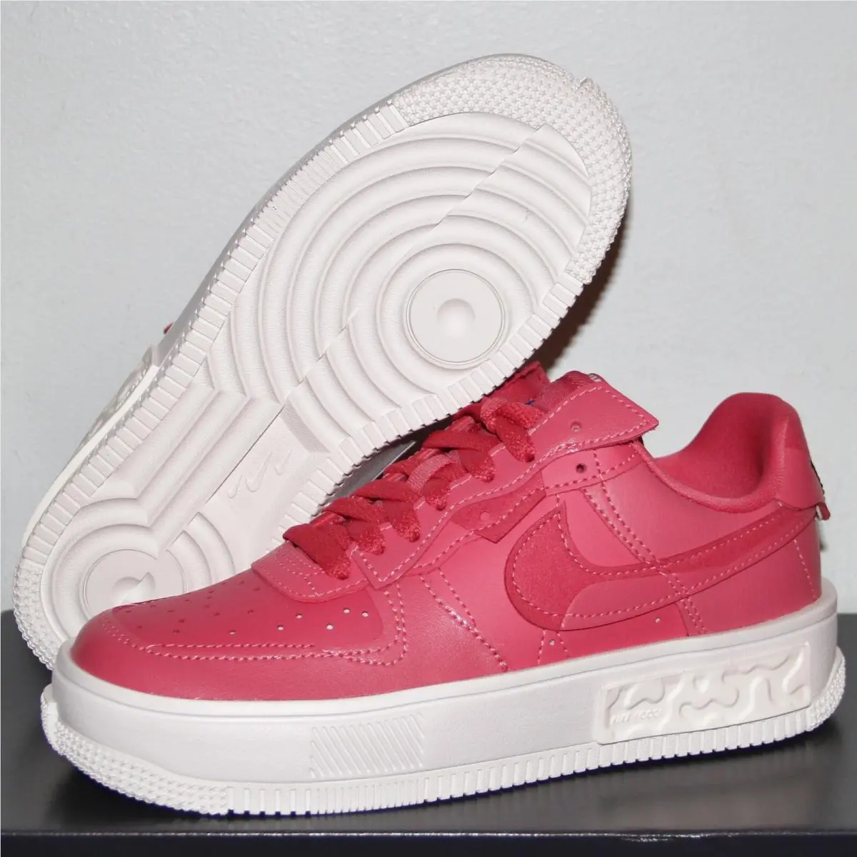 Nike Air Force 1 Fontanka Low Shoes Womens 6 DA7024-601 Gypsy Rose Sail AF1