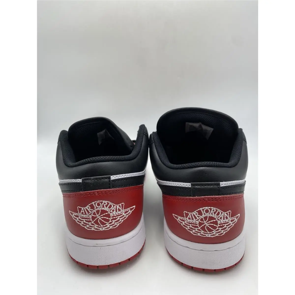 Nike shoes - Nike Air Jordan 1 - Air - 553558 161 - White/Black-Varsity Red (UPC: 196969278434) 4