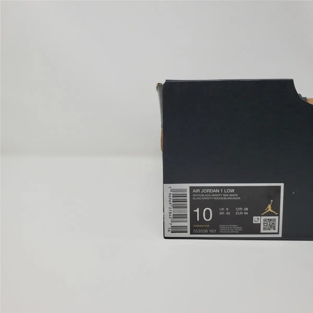 Nike shoes - Air Jordan 1 Low - Air Low - 553558-161 - Black 7