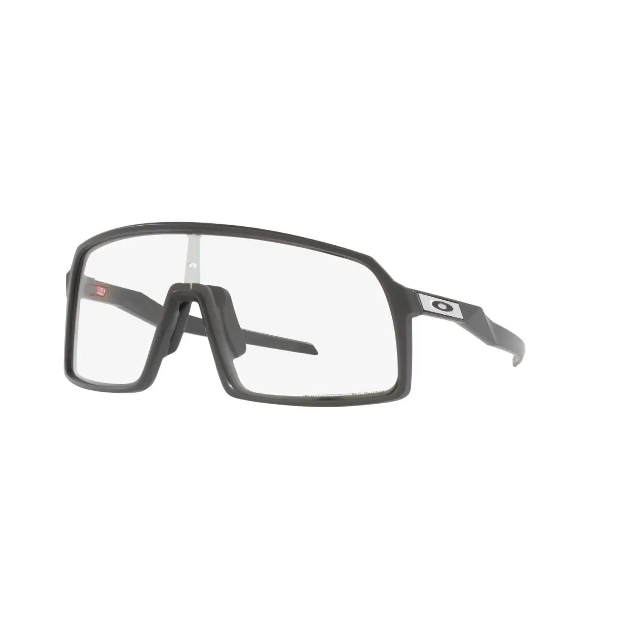Oakley Sutro Matte Carbon/clear Photochromic Men`s Sunglasses OO9406-9837 - Frame: MATTE CARBON, Lens: CLEAR PHOTOCHROMIC