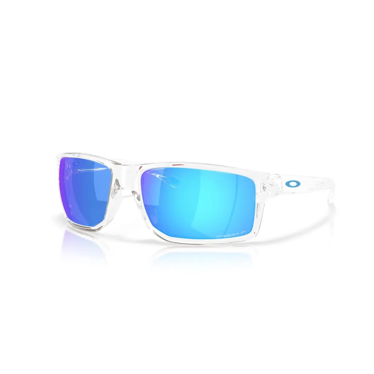 Gibston XL Clear/prizm Sapphire Polarized Men`s Sunglasses OO9470-0562 by Oakley