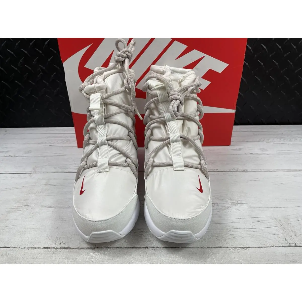 Nike shoes - Tanjun High Rise - Tanjun High Rise - AO0355-005 - Phantom/Gym Red/Desert Sand (UPC: 0193151581051) 1