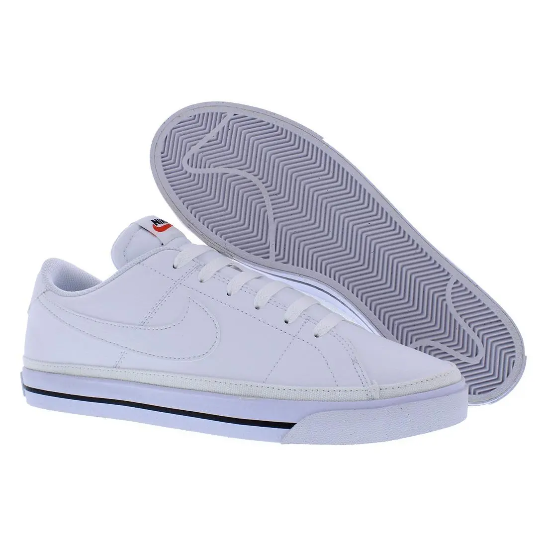 Nike Court Legacy Next Nature Unisex Shoes Size 14 Color: White/white/black - White, Main: White