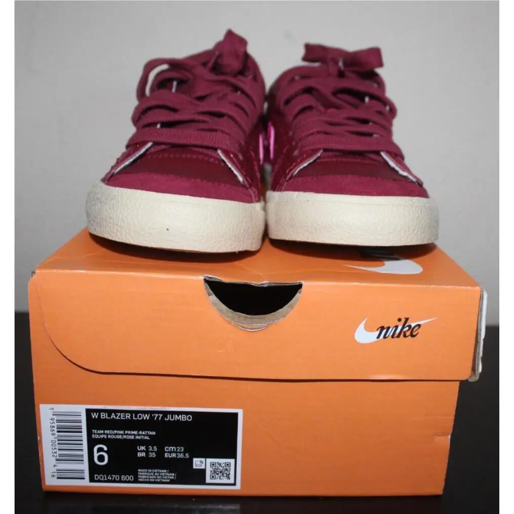 Nike shoes - Nike Blazer - Blazer - DQ1470 - beetroot 0