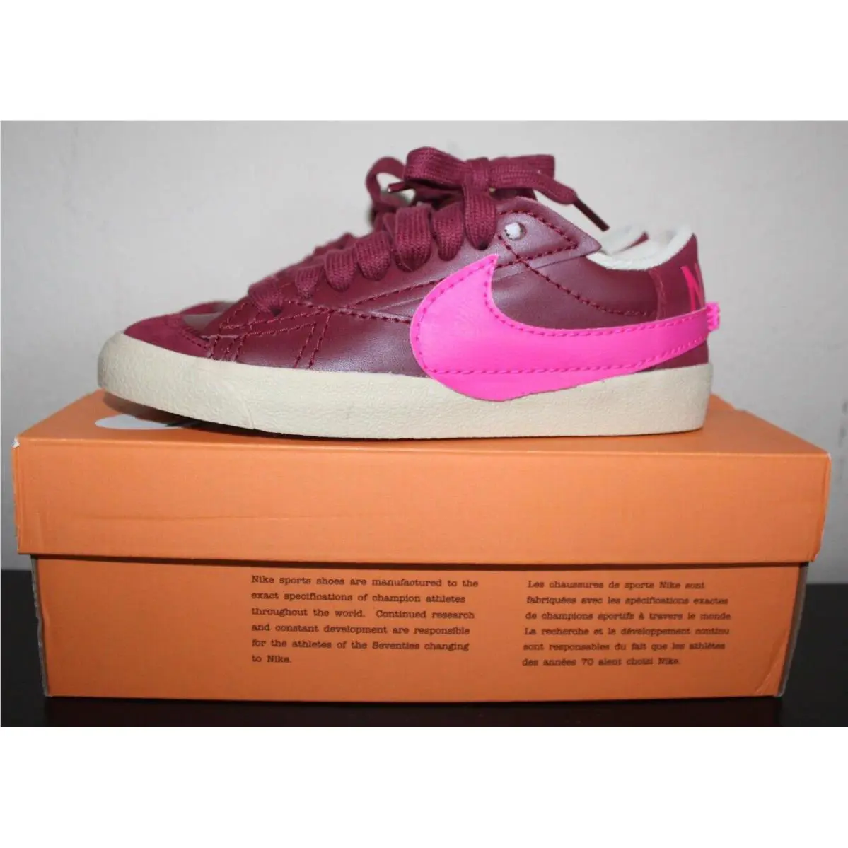 Nike shoes - Nike Blazer - Blazer - DQ1470 - beetroot 1